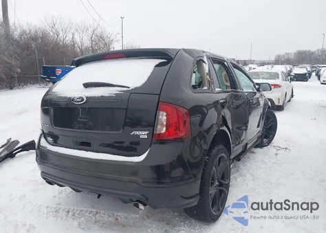 2013 Ford Edge Sport из США, поврежденный, VIN 2FMDK4AK4DBA94371
